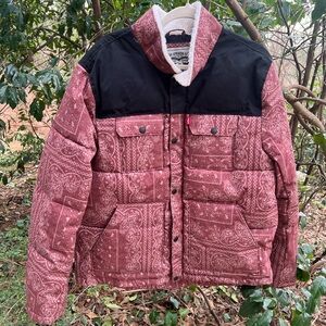 Levi's Paisley Puffer Jacket